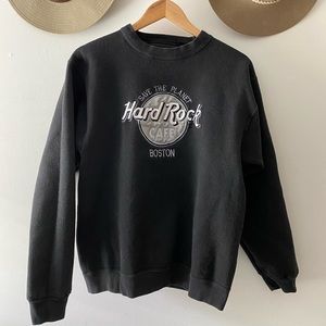 Hard Rock Cafe sweatshirt Boston